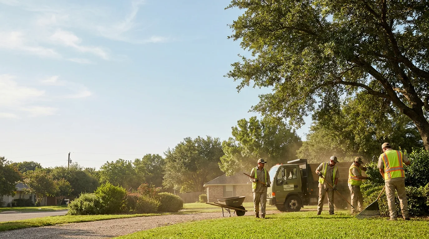 Landscaping in North Richland Hills, TX near me